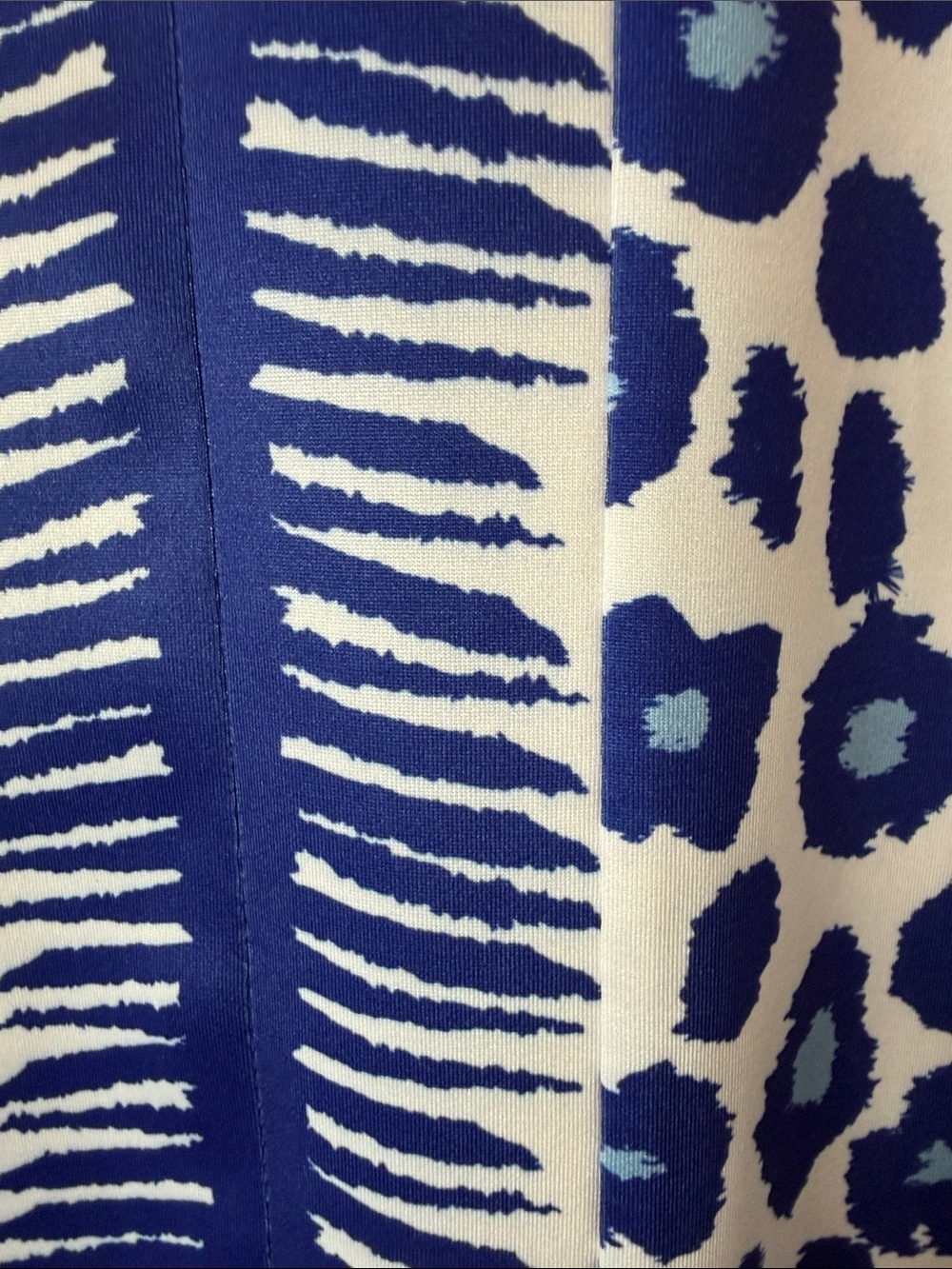 Gretchen Scott Navy & Blue Spotted Shift - Picture 3 of 8